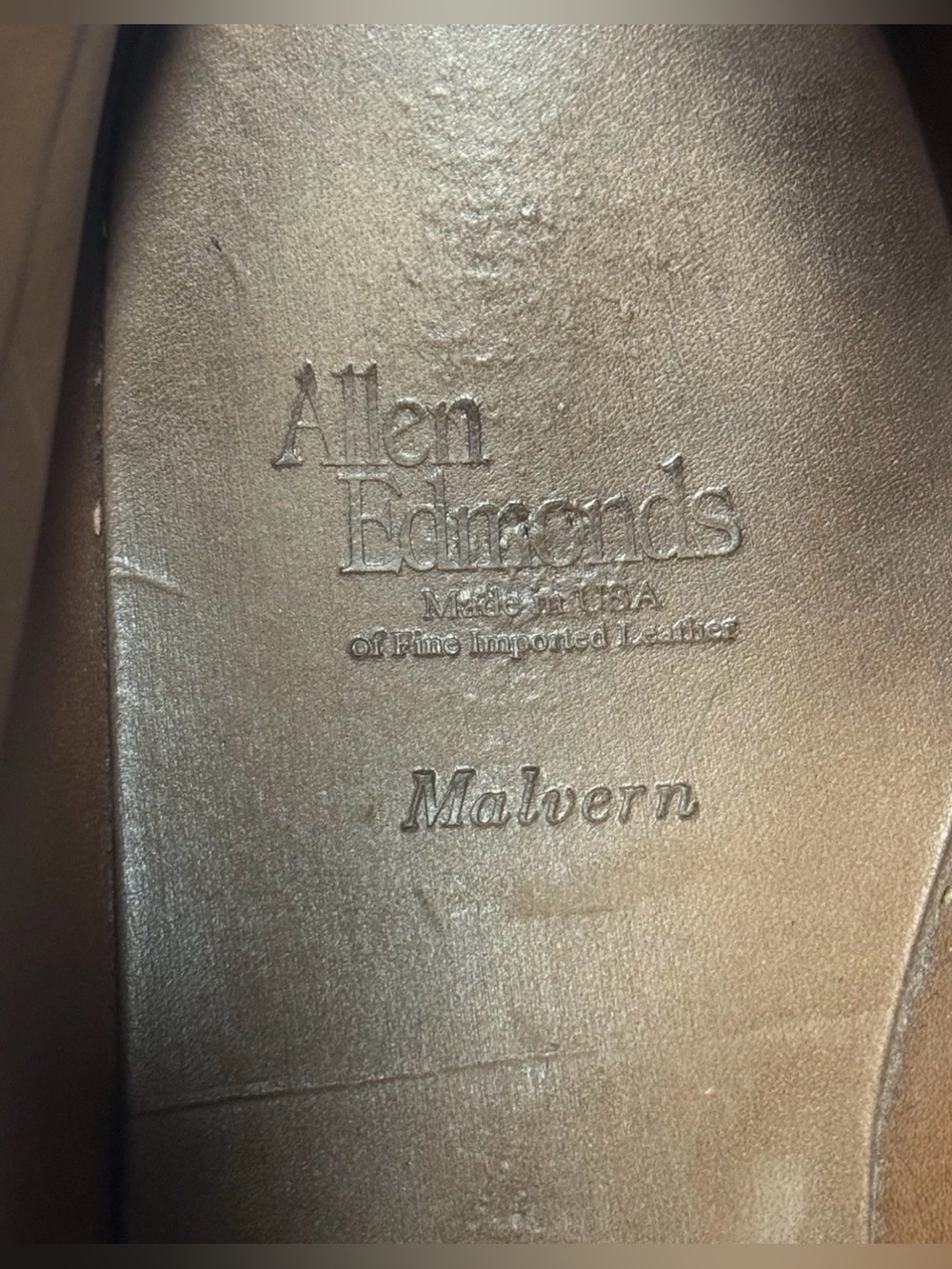 Allen Edmonds Chocolate Brown Leather Chukka Boots, size 10 E - Picture 12 of 12